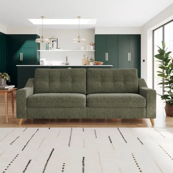 Baxter II Soft Texture Chenille 4 Seater Sofa 1