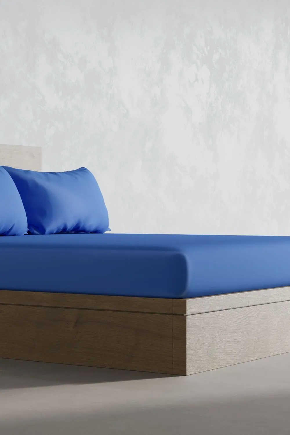 Panda London 100% Bamboo Bedding Fitted Sheet in Navy 2