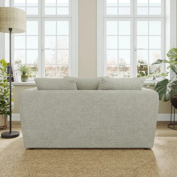 Blake Curved Arm Chunky Chenille 2 Seater Sofa 3