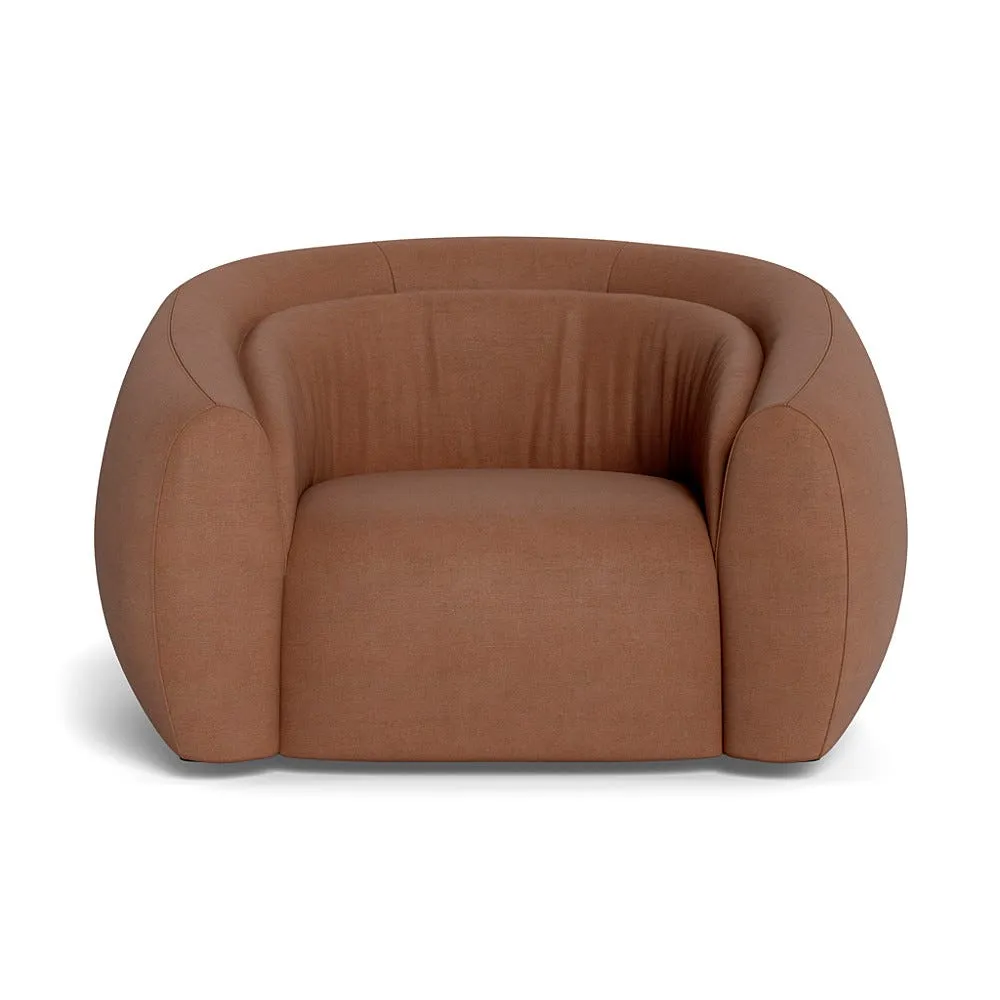 Heal's Flora Loveseat Siena Cotton Clay 1