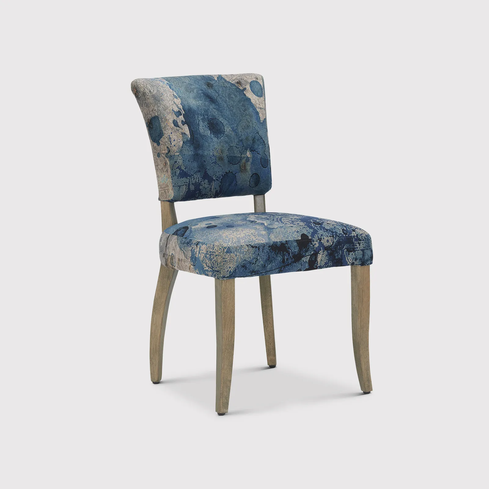 Timothy Oulton Mimi Dining Chair, Blue Velvet | Barker & Stonehouse 2