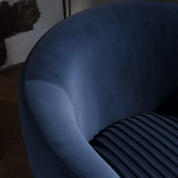 Bella Velvet Cocktail Chair 3
