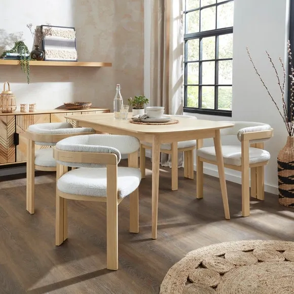 Lovato Dining Chair, Boucle 2