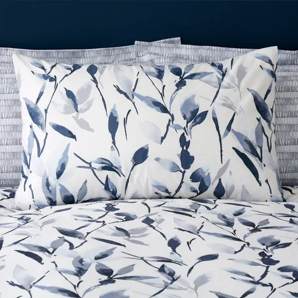 Zen Reversible Polycotton Duvet Cover and Pillowcase Set 2