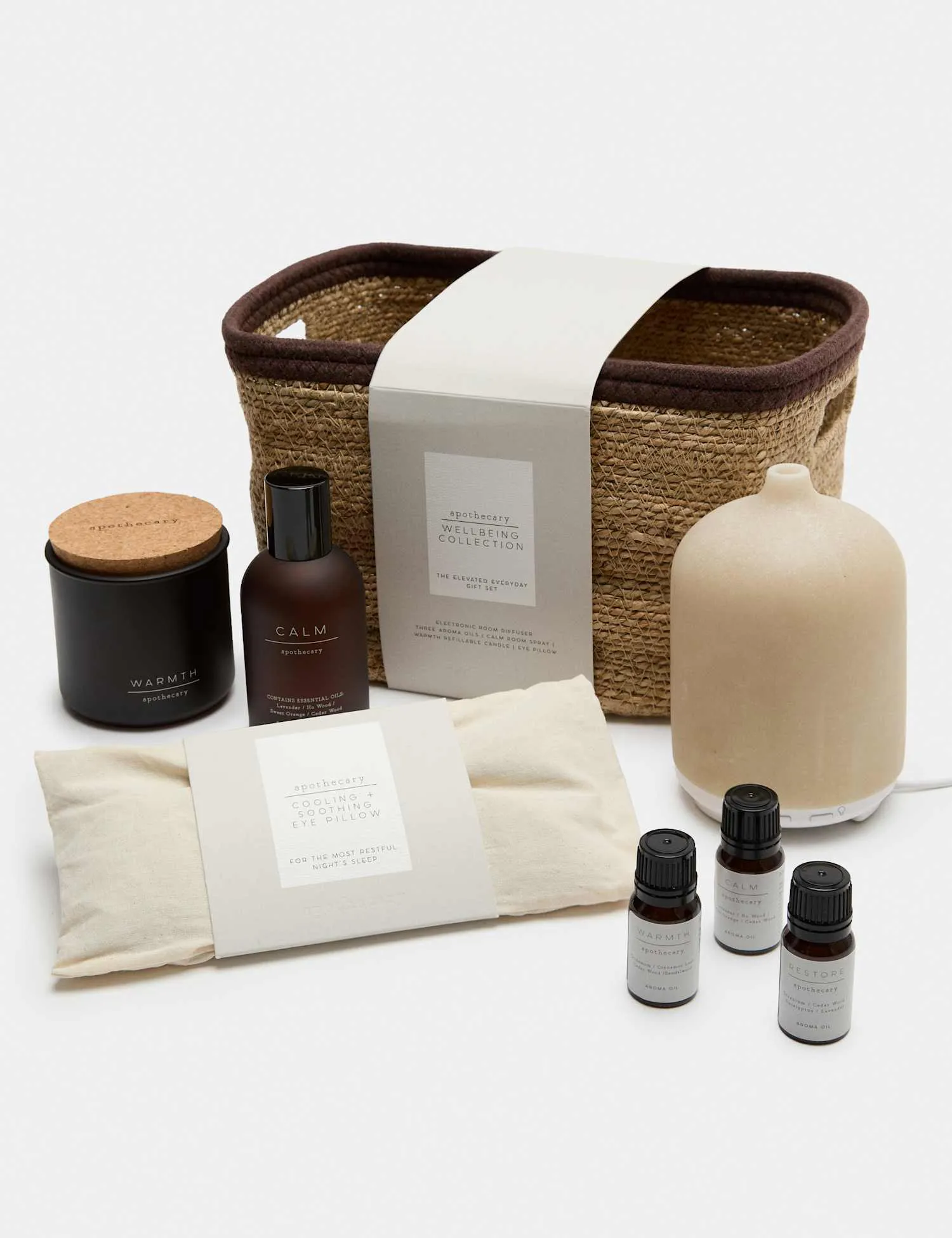 M&S Wellbeing Electric Diffuser Gift Set Amber