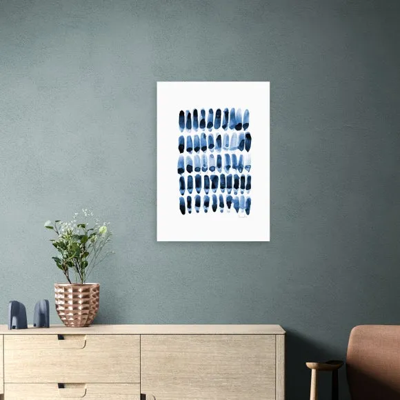 East End Prints Blue Set I Print 1