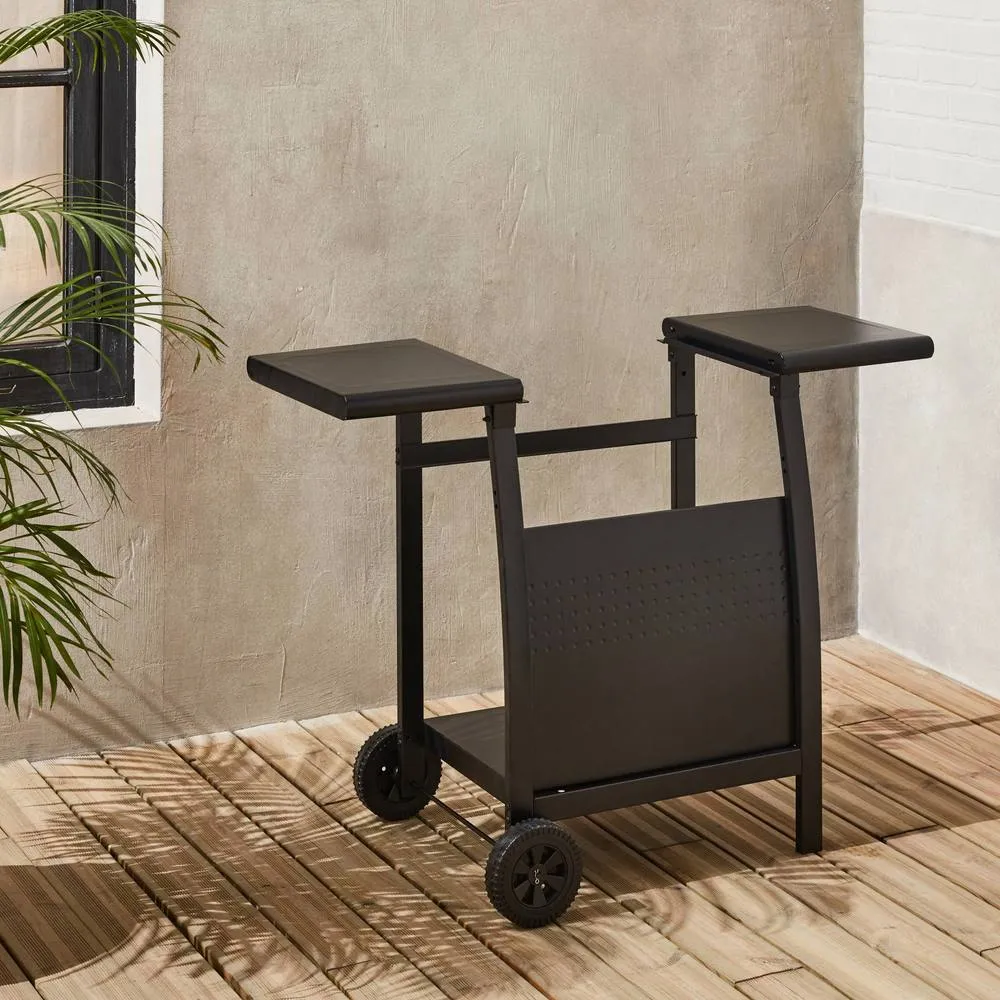 sweeek Trolley for gas plancha Porthos 2 burners in Black 4