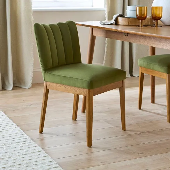 Delilah Dining Chair, Velvet 3