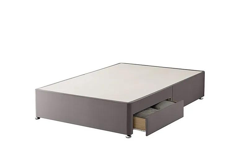 Divan Base - Double - Luxury Charcoal