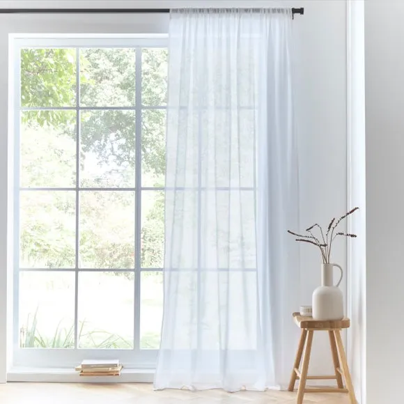 Marley Linen Slot Top Voile Panel 2