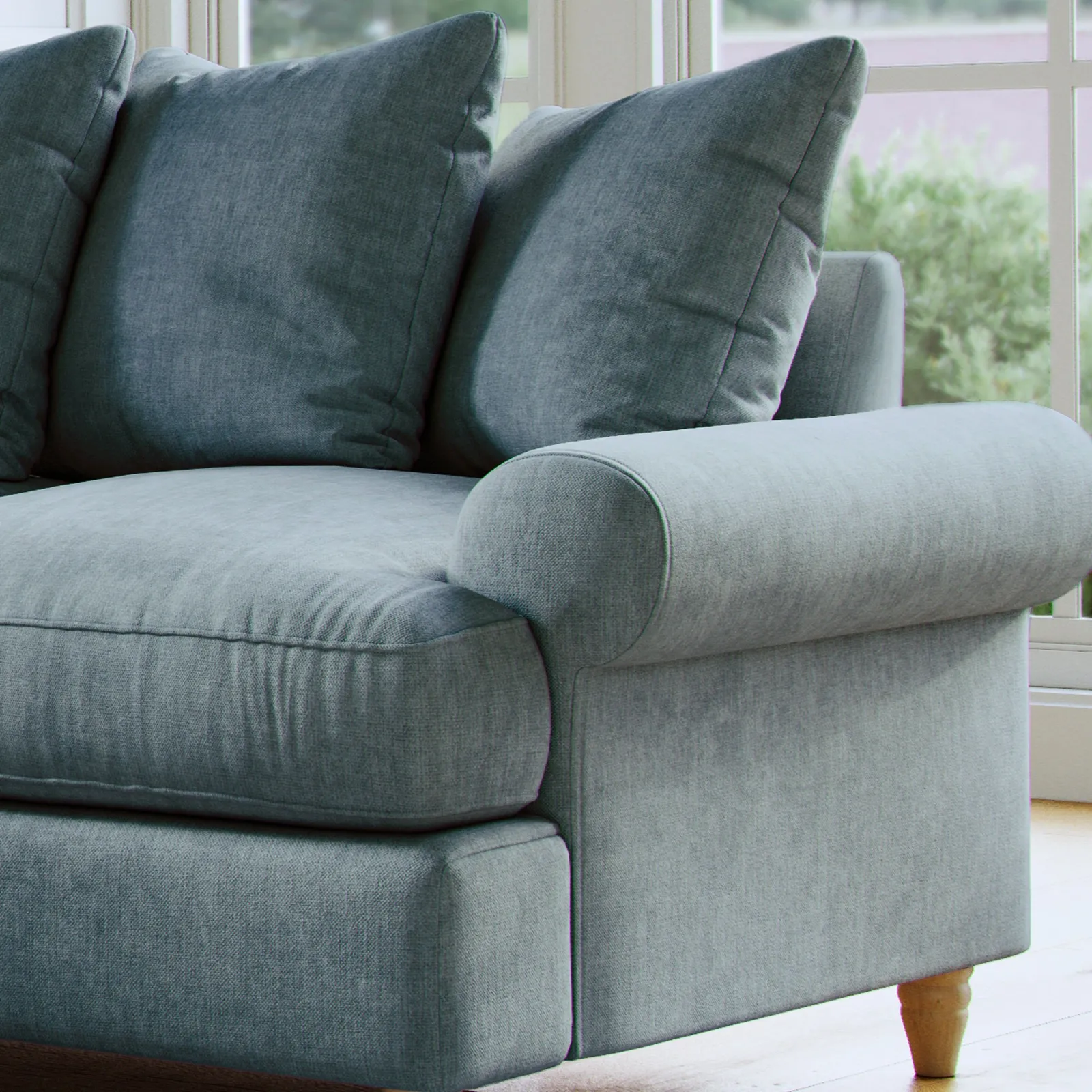 The Great Sofa Company Beatrice Sofa Bed, Denim in Blue 3