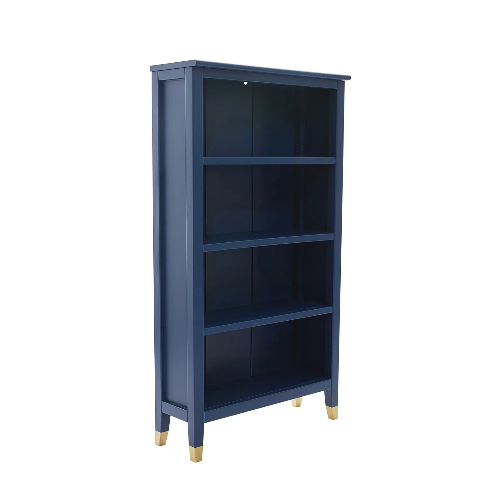 Cabinet Bits Palazzi 4 Tier Bookcase H127 W69 D25cm in Navy 1