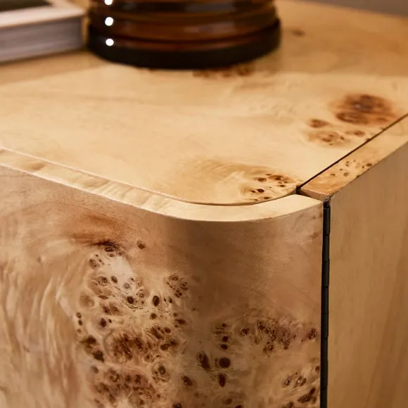 Seana 2 Door Bedside Table 4