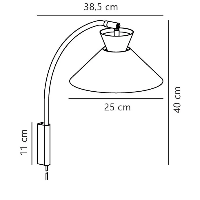 Nordlux Modern Indoor Wall Light White Metal E27 Retro - No, IP20 5