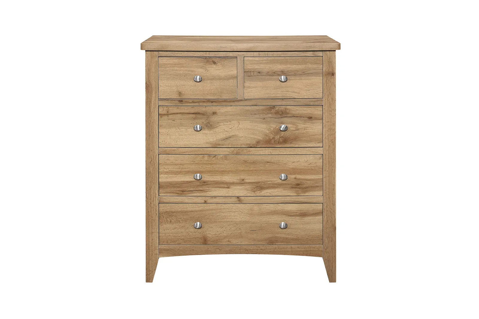 Birlea Hampstead 3 + 2 Chest Oak in Brown 5
