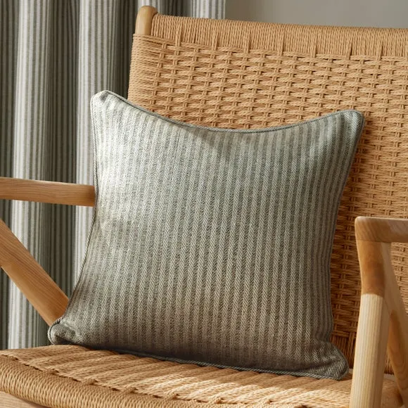 Churchgate Herringbone Stripe Cushion 1