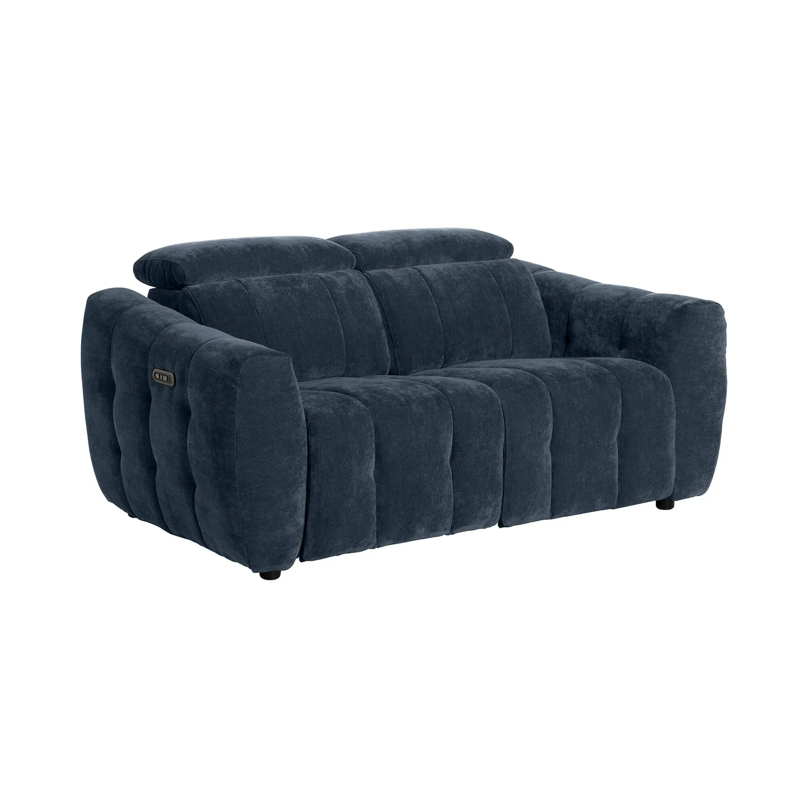 Montgomery 2 Power Seater & Headrest, Navy Fabric | Barker & Stonehouse 2