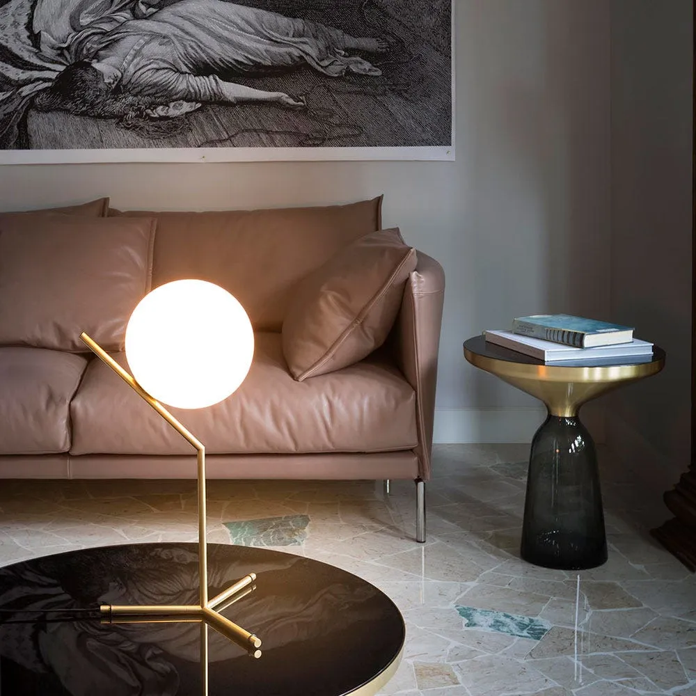Flos IC T1 High Table Light Brushed Brass 2