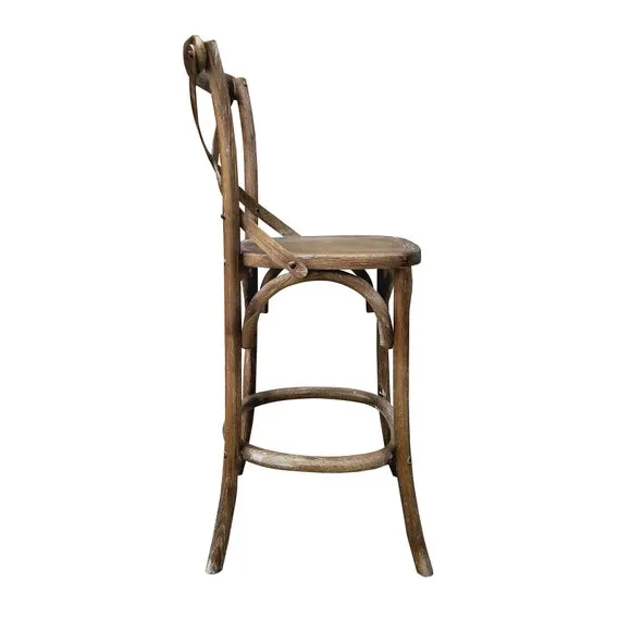 Emmie Counter Height Stool, Solid Oak 5
