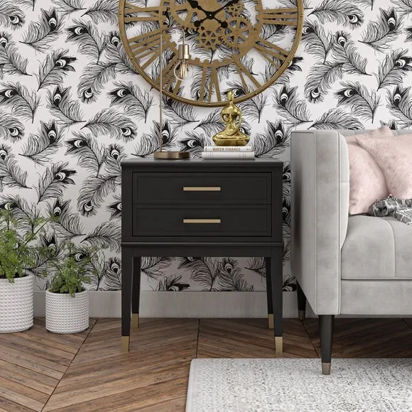 Return - Cosmo Living Westerleigh 1 Drawer Bedside Table