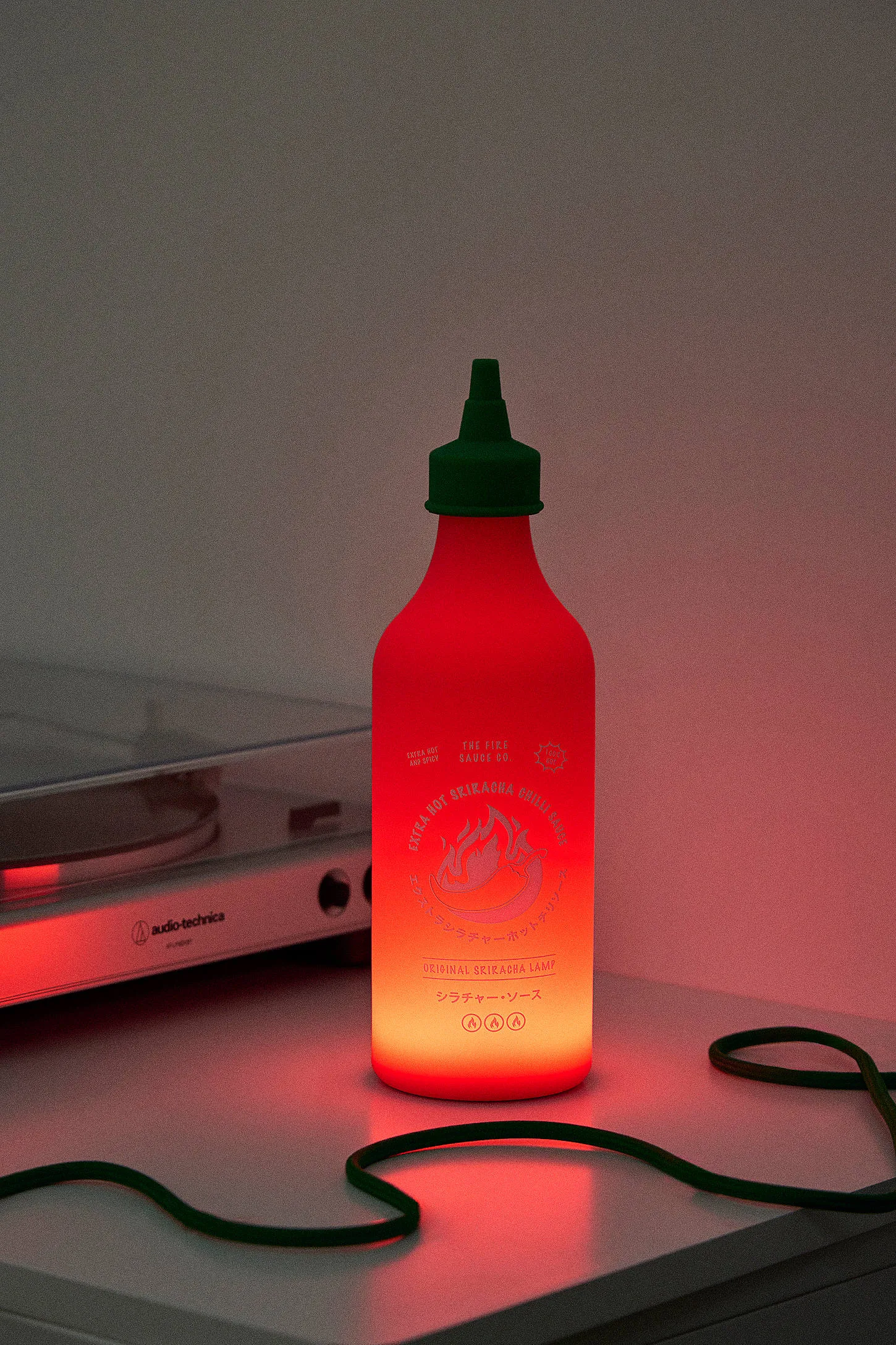 Sriracha Sauce Lamp - Red 2