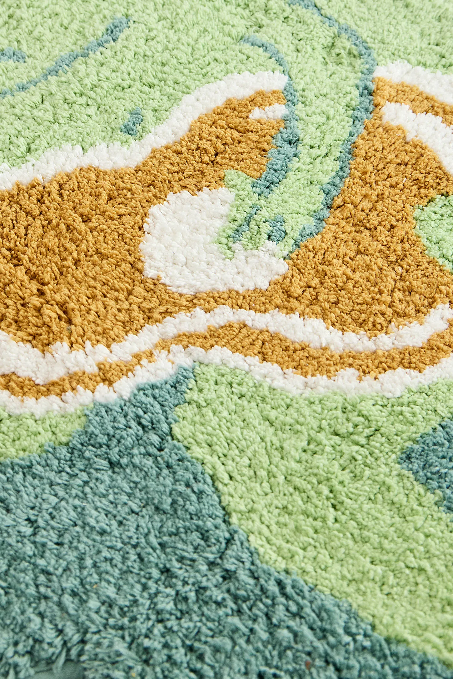 Silly Frog Bath Mat - Green 2