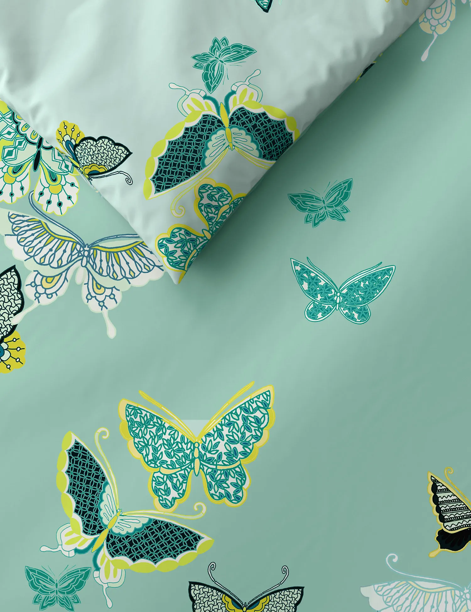 M&S Cotton Rich Butterfly Bedding Set