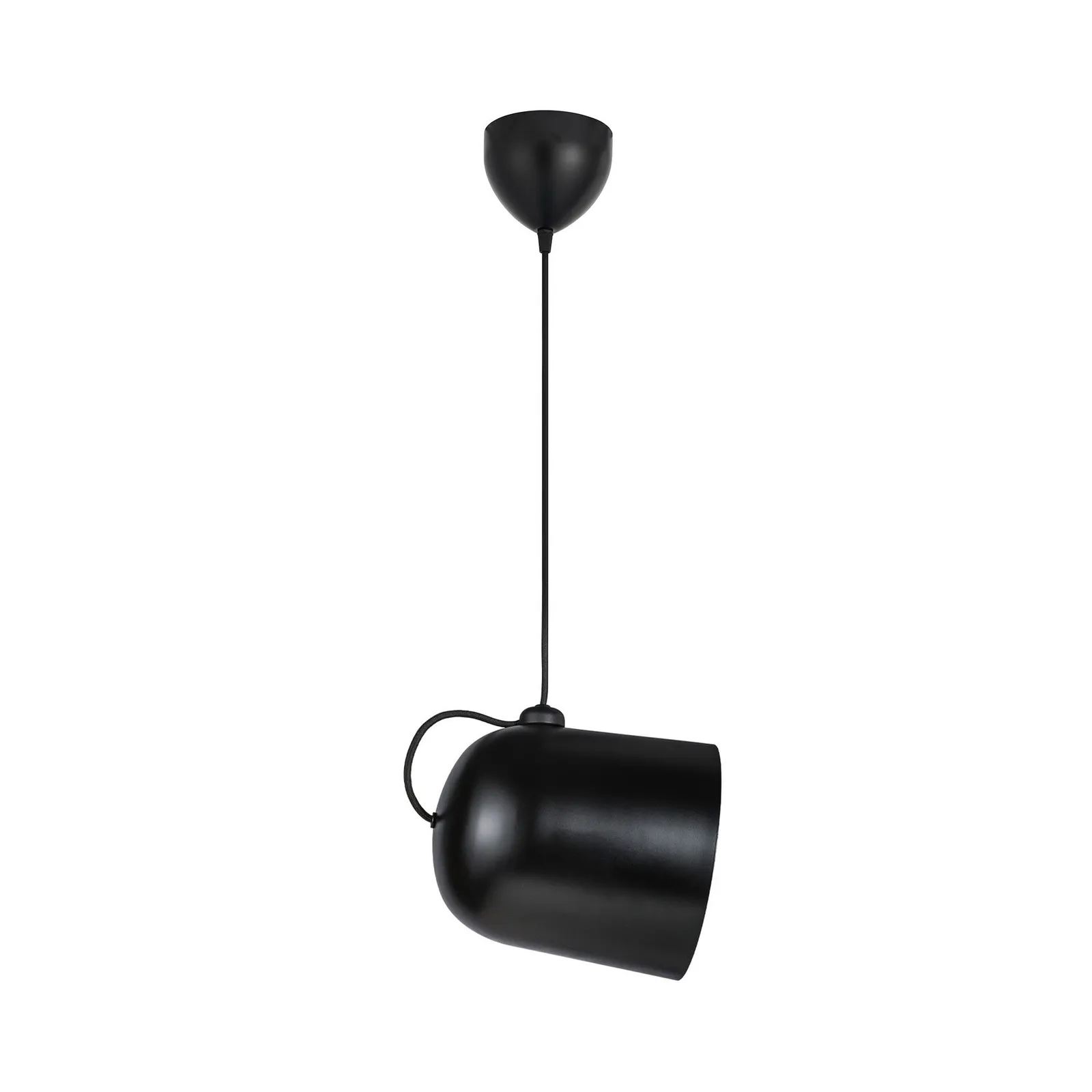 Nordlux Angle Pendant Light Black Metal Dining Room E27 Mains 21cm 3