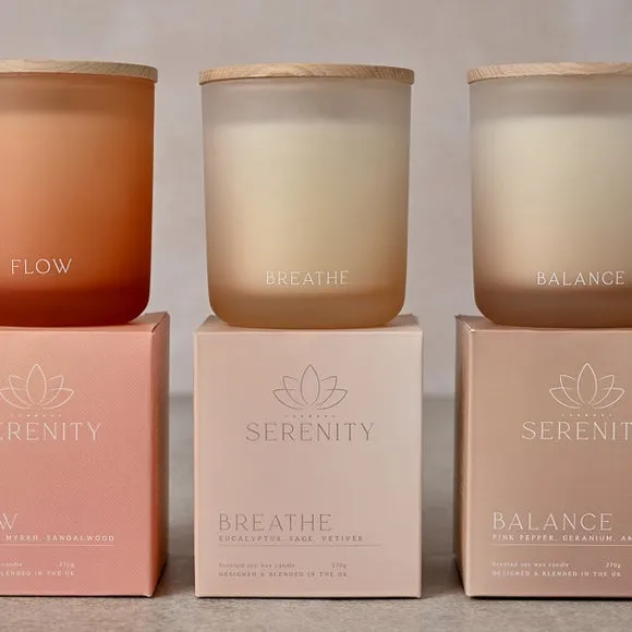 Serenity Balance Pink Pepper Geranium & Amber Candle 5