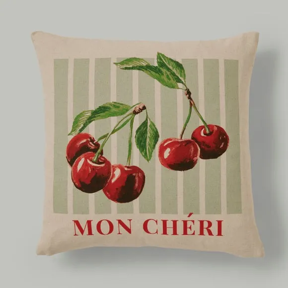 Mon Cheri Cotton Square Cushion Cover 2