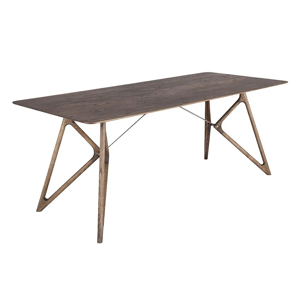 Gazzda Tink Dining Table Smoked Oiled Oak 160cm 2