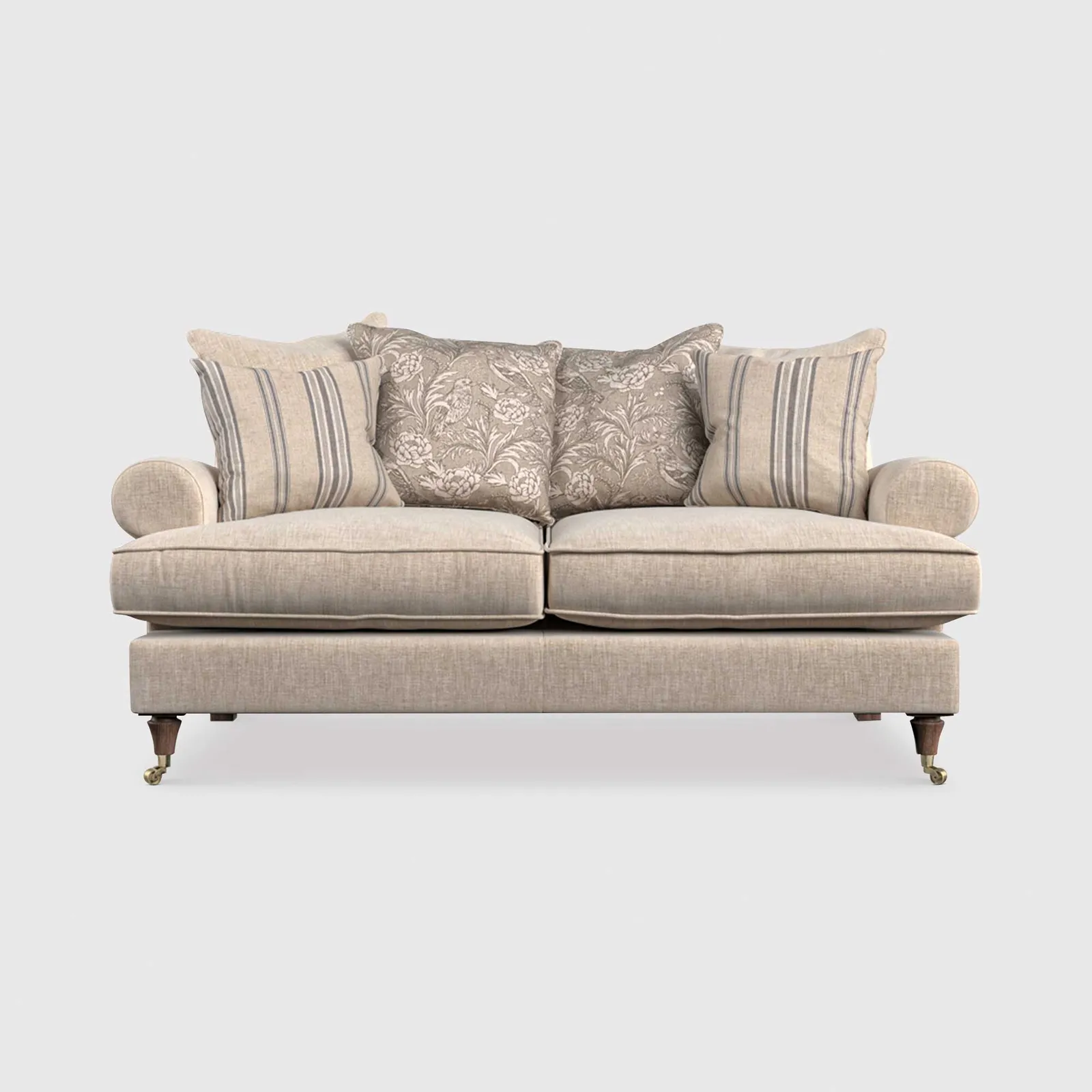 English Heritage Finch Small Sofa Pillow Back, Neutral | Barker & Stonehouse 1
