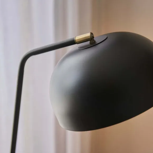 Endon Collection Brair New Task Floor Lamp Matt Black, Black 3