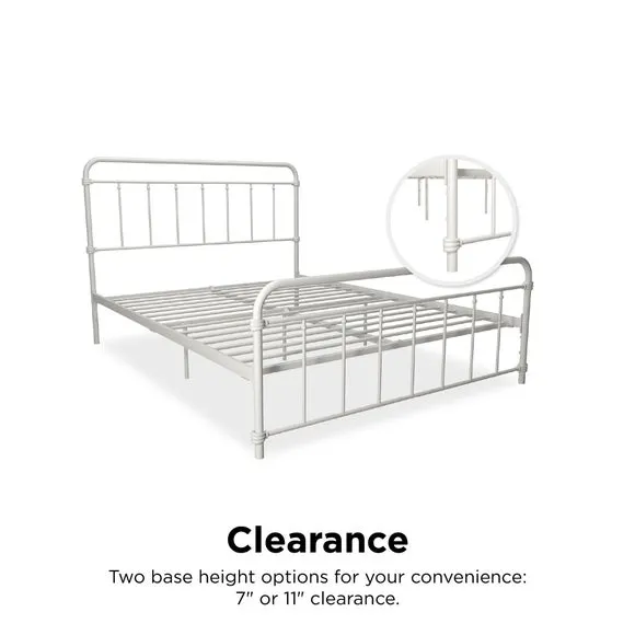 Dorel Home Wallace Metal Bed 6