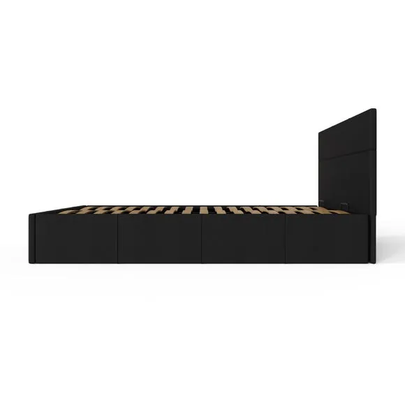 End Lift Ottoman Bed Frame, Faux Leather 6