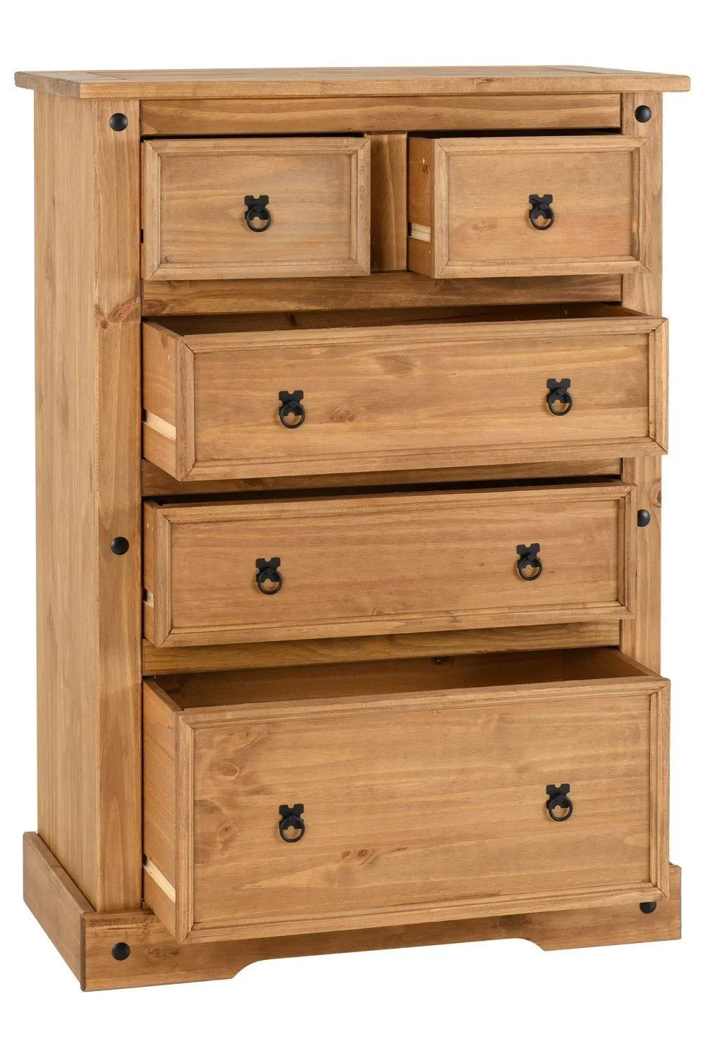 Seconique Corona 3+2 Drawer Chest in Natural 3