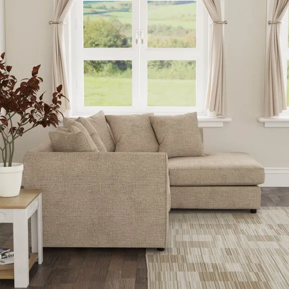 Blake Multi Weave Corner Chaise Sofa 3