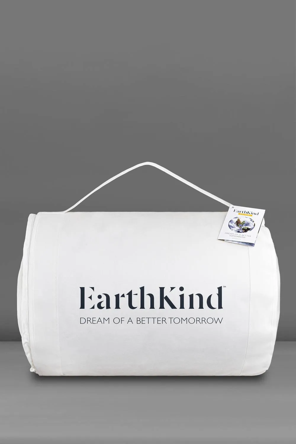 EarthKind Feather & Down 10.5 Tog All Year Round Duvet in White