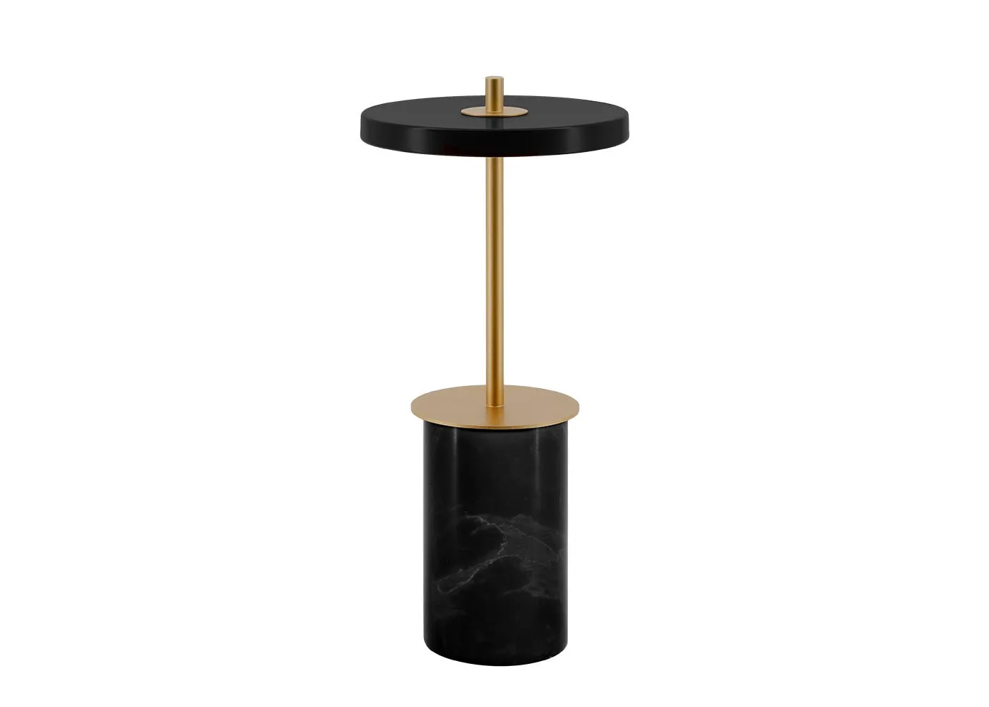 Umage Asteria LED Move Mini Portable Table Lamp Black Marble 1