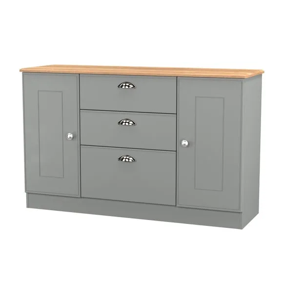 Earlston 2 Door 3 Drawer Sideboard 4
