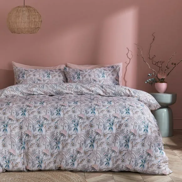 Tropics Floral Duvet Cover and Pillowcase Set 1