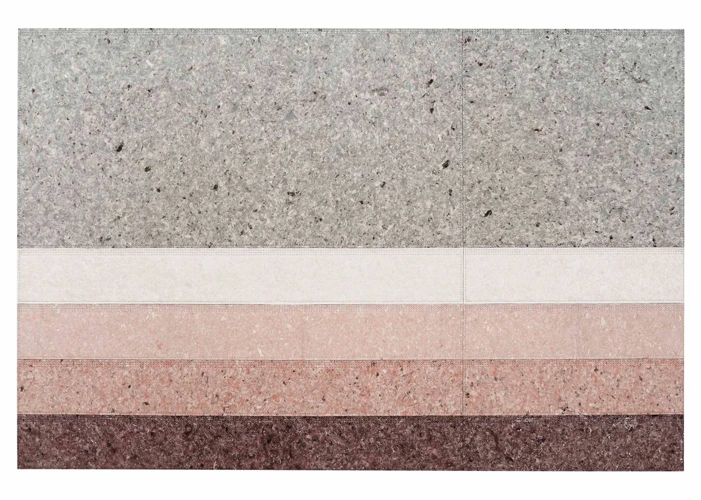 Gandia Blasco Nuances Rug Line Burgundy 200 x 300cm