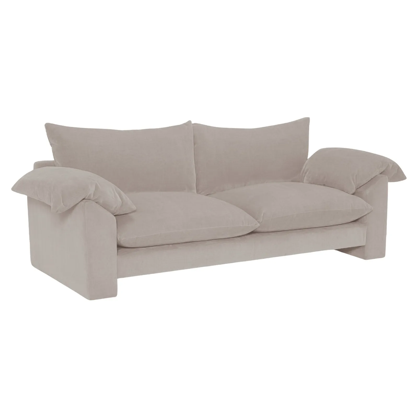 Hoxton Large Sofa, Grey Fabric | Barker & Stonehouse 4