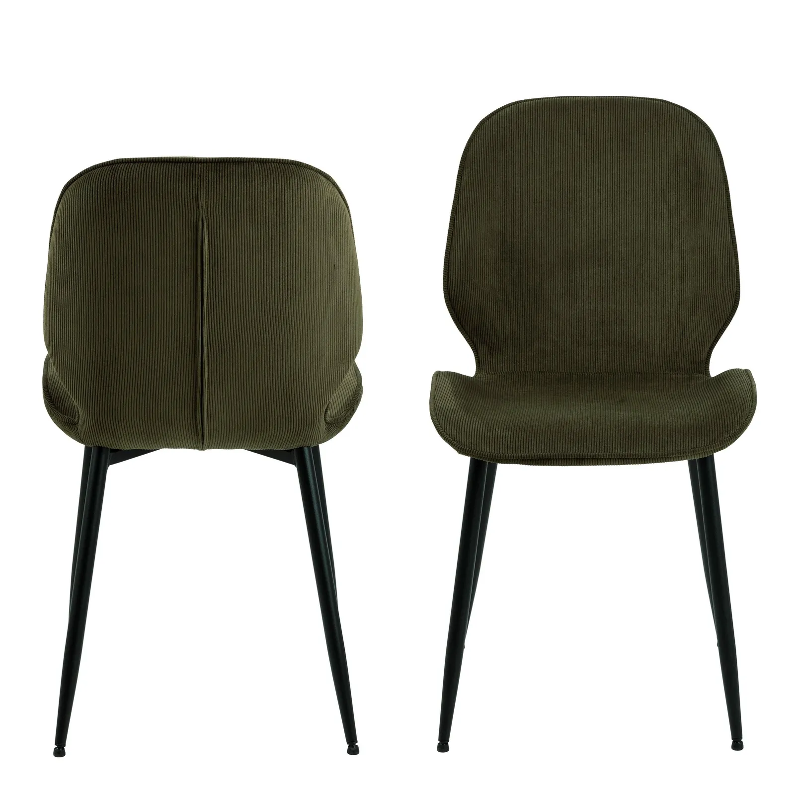 Furniture To Go Femke Dining Chair in Olive Green 2