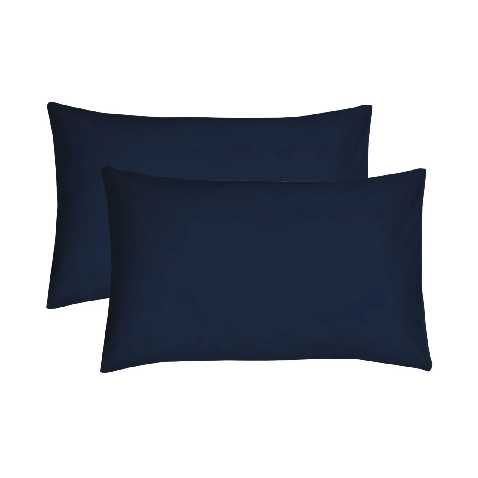 Smart Living Polycotton Bed Linen Luxury Fitted Bedsheet or Pillowcase Non Iron in Navy 1