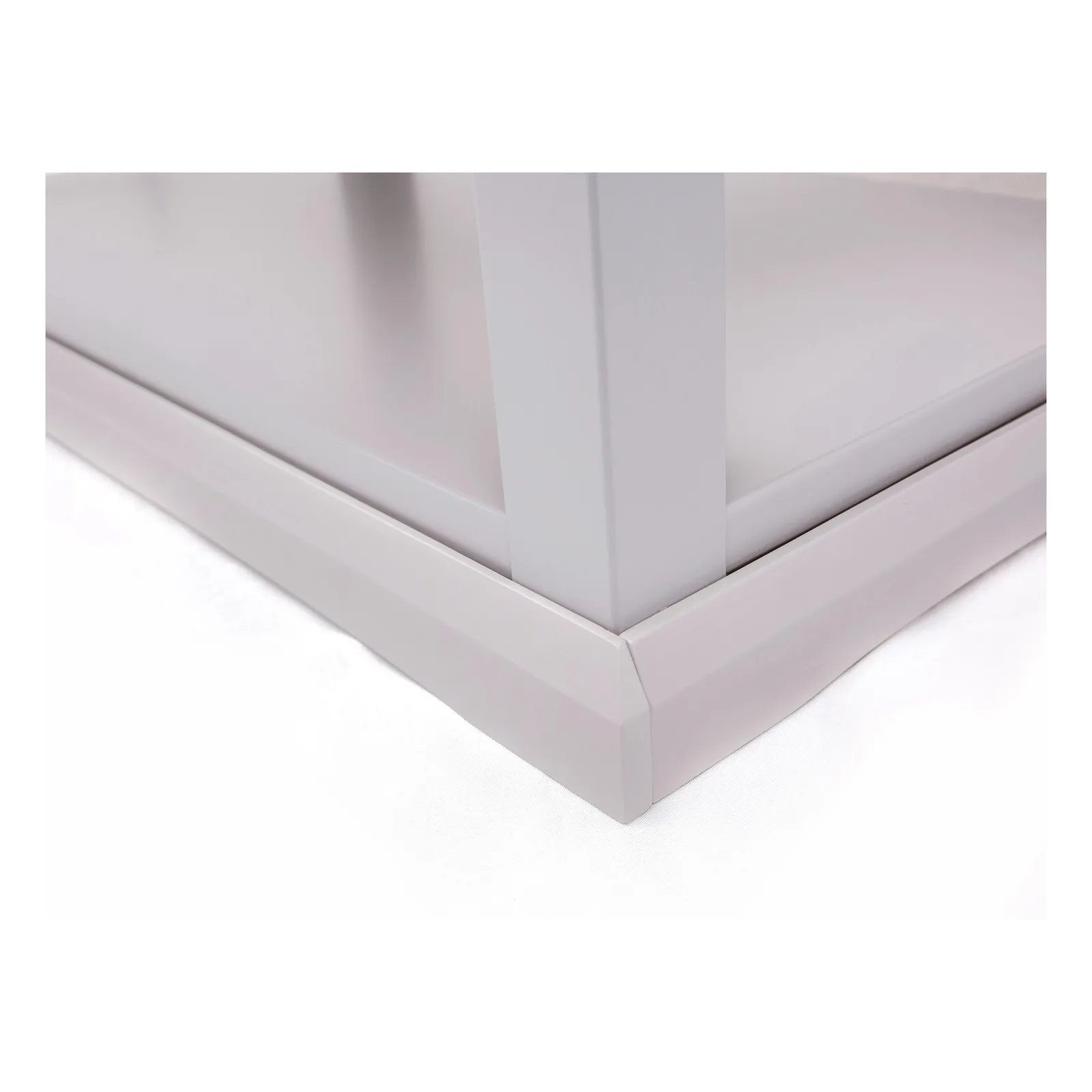 Cabinet Bits Coffee Table with Shelf - H45 W100 D60cm in Mid Grey 5