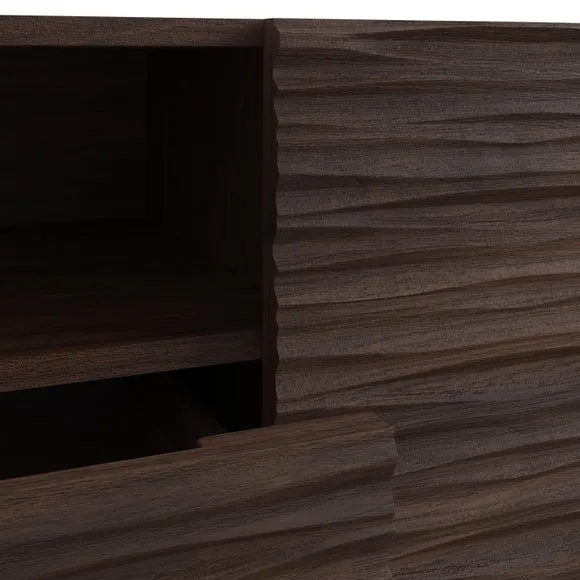 Ashcroft TV Stand for TVs up to 48", Dark Walnut 6