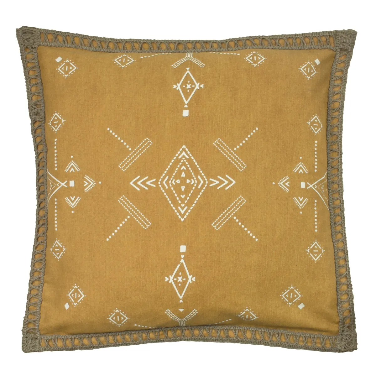Boho Mustard Cushion