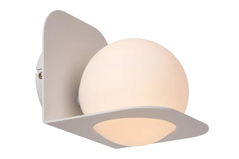 Netlighting Lucide DAVY Wall light Bathroom 1xG9 IP44 White