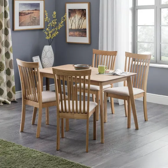 Boden 4 Seater Rectangular Dining Table 6